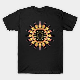 Yellow mandala T-Shirt